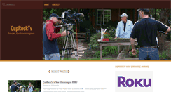 Desktop Screenshot of cuprocktv.com